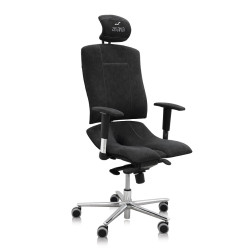Ergonomická židle Ásana Alcantara line Anthracite